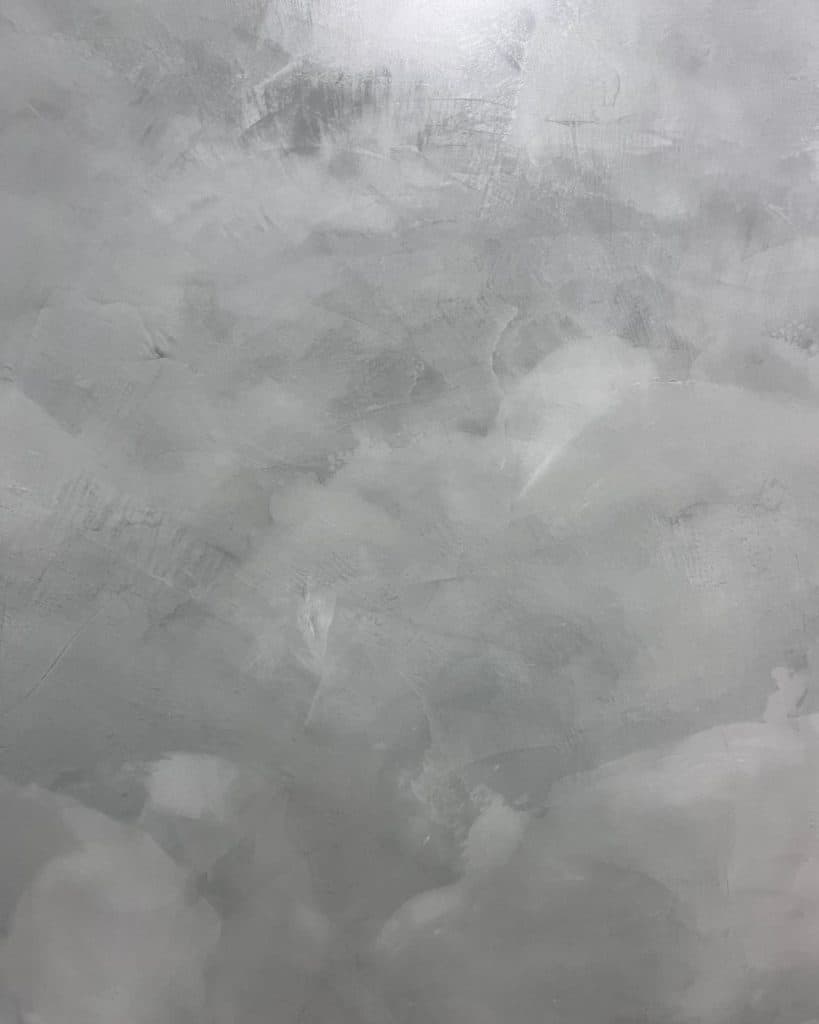 Handgespachtelte Mikrozement-Textur